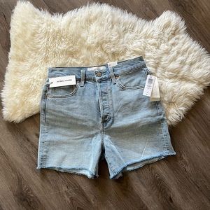 The 50’s Arlo High Rise Thigh Jean Short